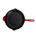 discount enameld Cast iron frying pan